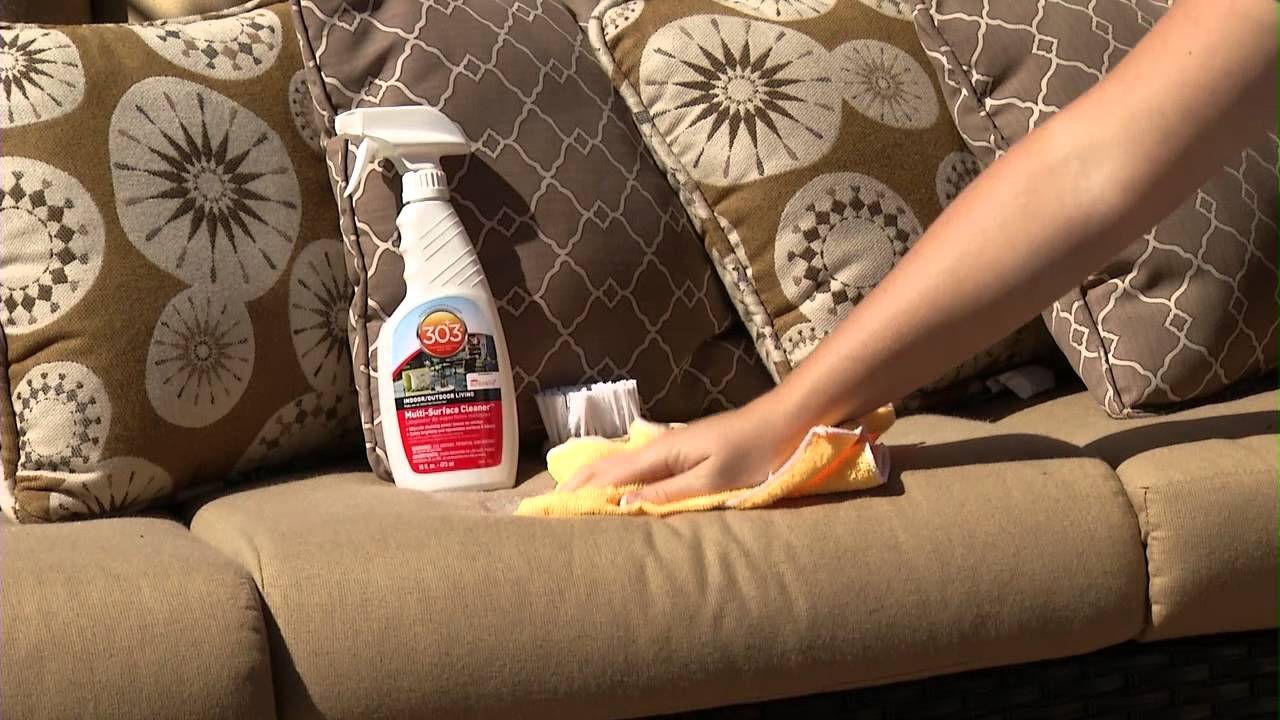 Maintaining Patio Furniture with 303® Multi-Surface Cleaner and Indoor & Outdoor Fabric Guard
