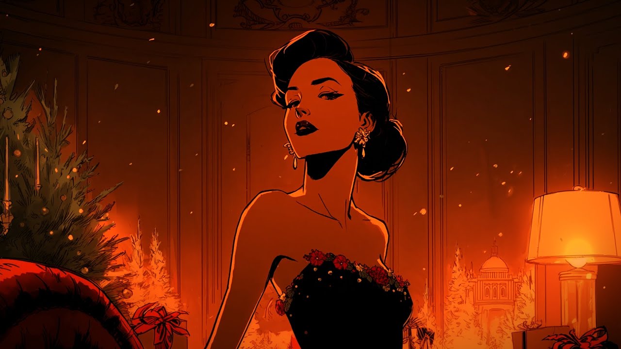 Winter Retro Jazz - Deep Bass - 1940's saxophone Noir jazz