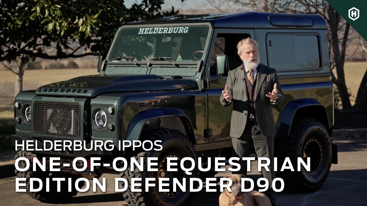 Helderburg Ippos | One-of-One Equestrian Edition Revealed Classic Land Rover Defender D90