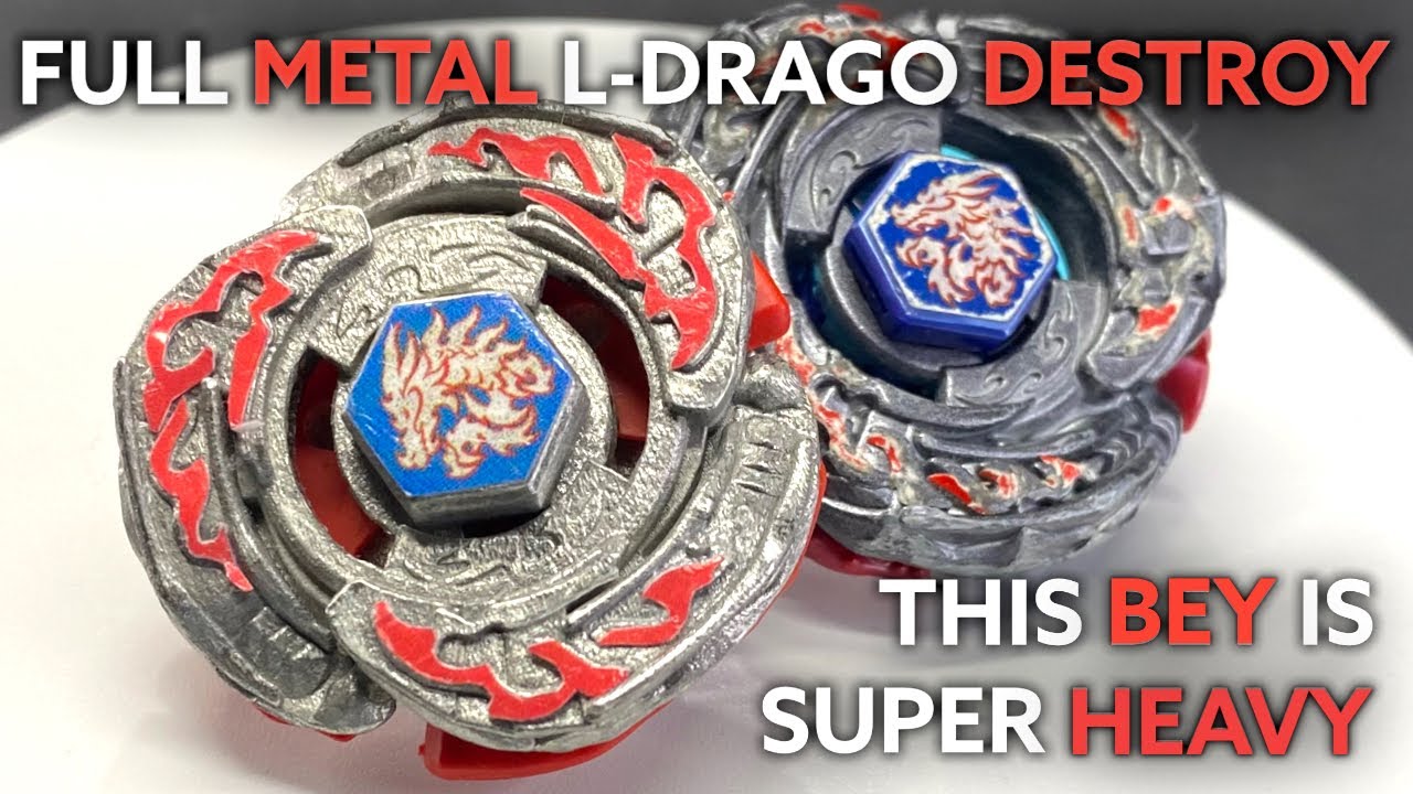 FULL METAL L-Drago Destroy F:S (BB-108) - This Beyblade is a FULL METAL BEAST | エルドラゴデストロイF:S