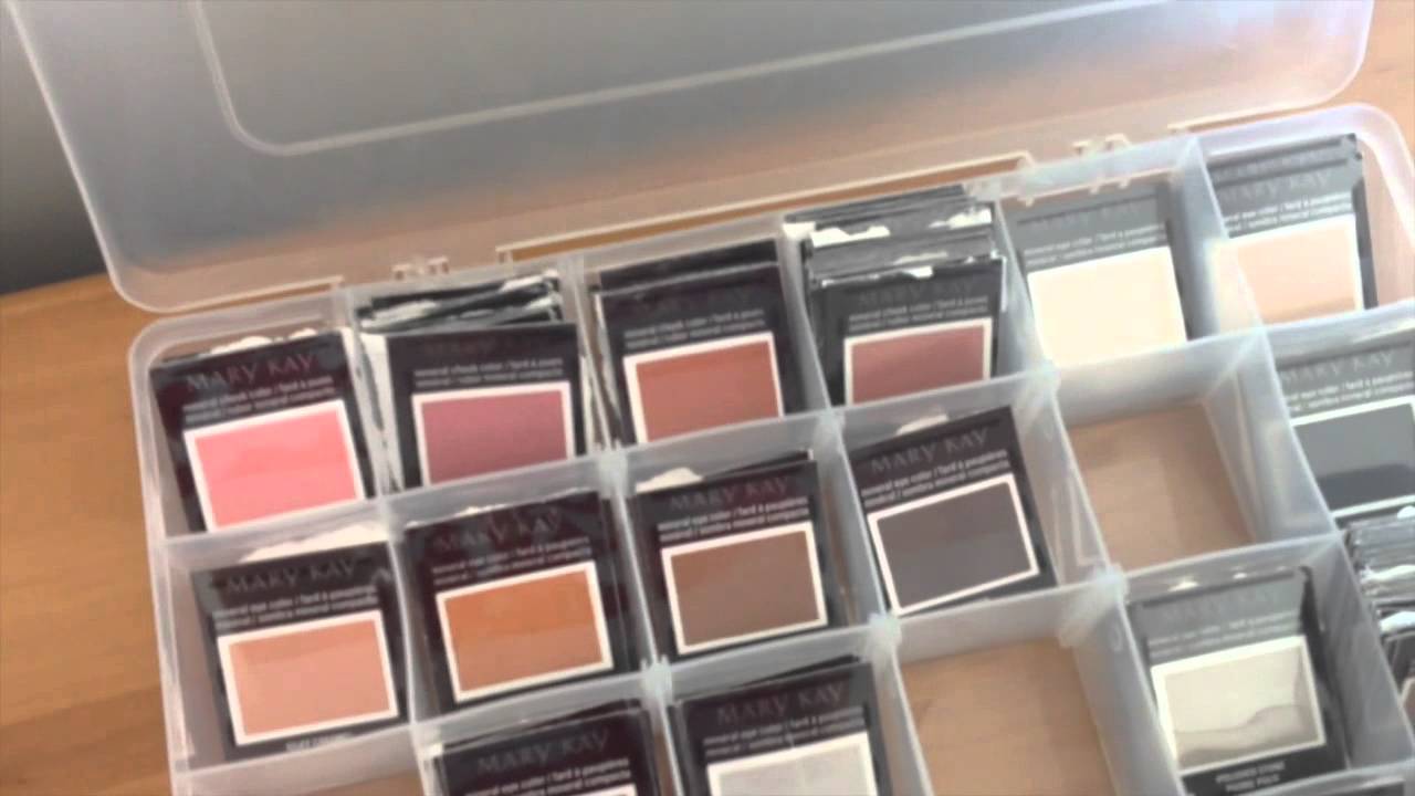 How I Organise My Mary Kay Samples