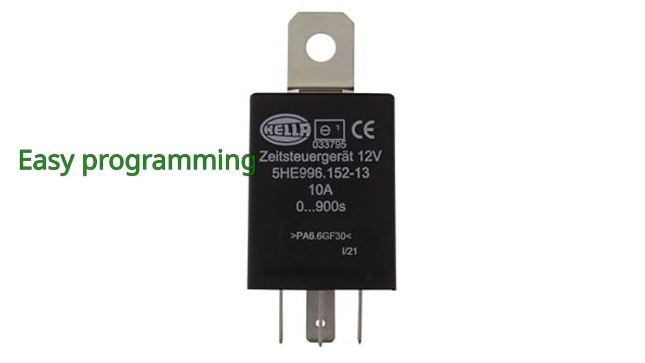 REVIEW (2026): Hella 996152131 Delay-On-Release Relay. Features