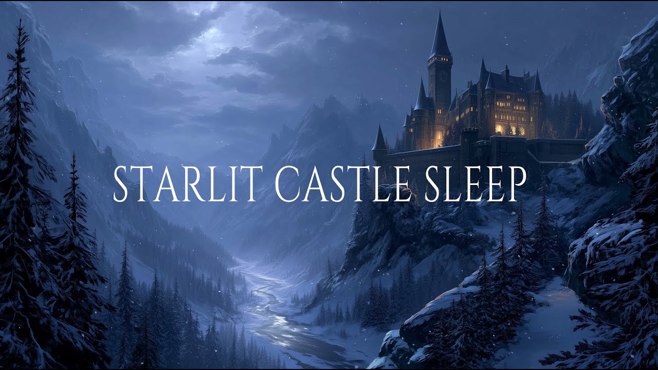 Starlit Mountain Castle – Fantasy Ambient Music for Deep Sleep