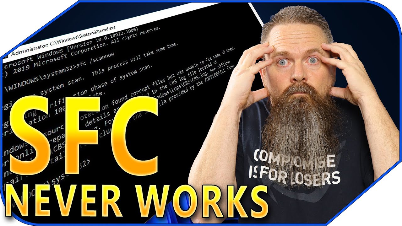 Легко исправляйте поврежденные файлы Windows с помощью средства проверки системных файлов