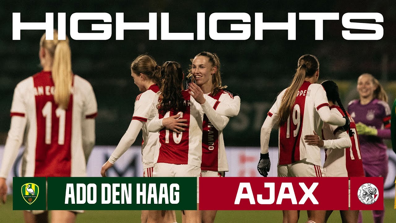Danielle Noordermeer 🤯😍 | Highlights ADO Den Haag Vrouwen - Ajax Vrouwen | Vrouwen Eredivisie