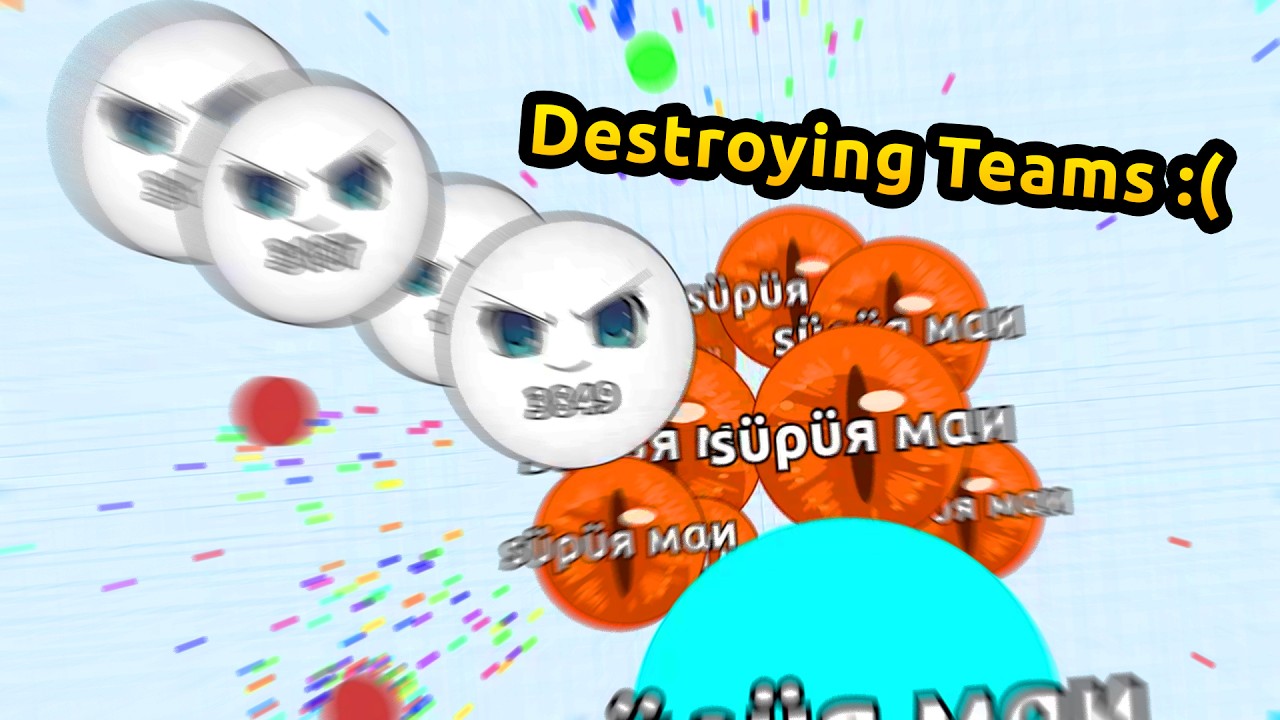 DESTROYING TEAMS like the old times in Agario.