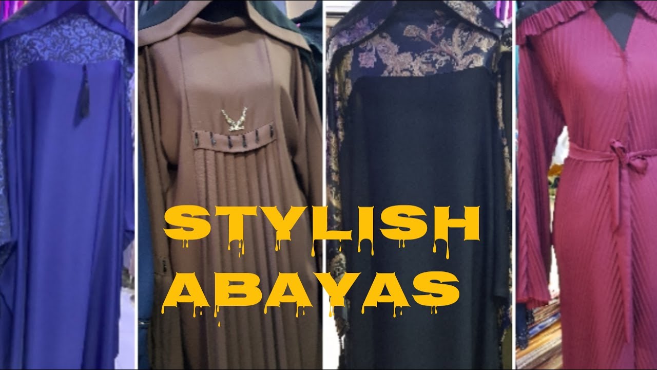 Stylish Abayas below100dhs in SHARJAH||Online Shopping UAE Abaya||New&Trendy pardha Collections2020