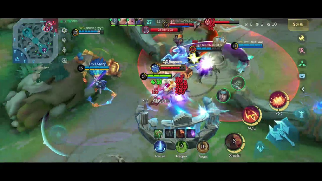 Mobile legends Live TWF RIP Mythical Gameplay