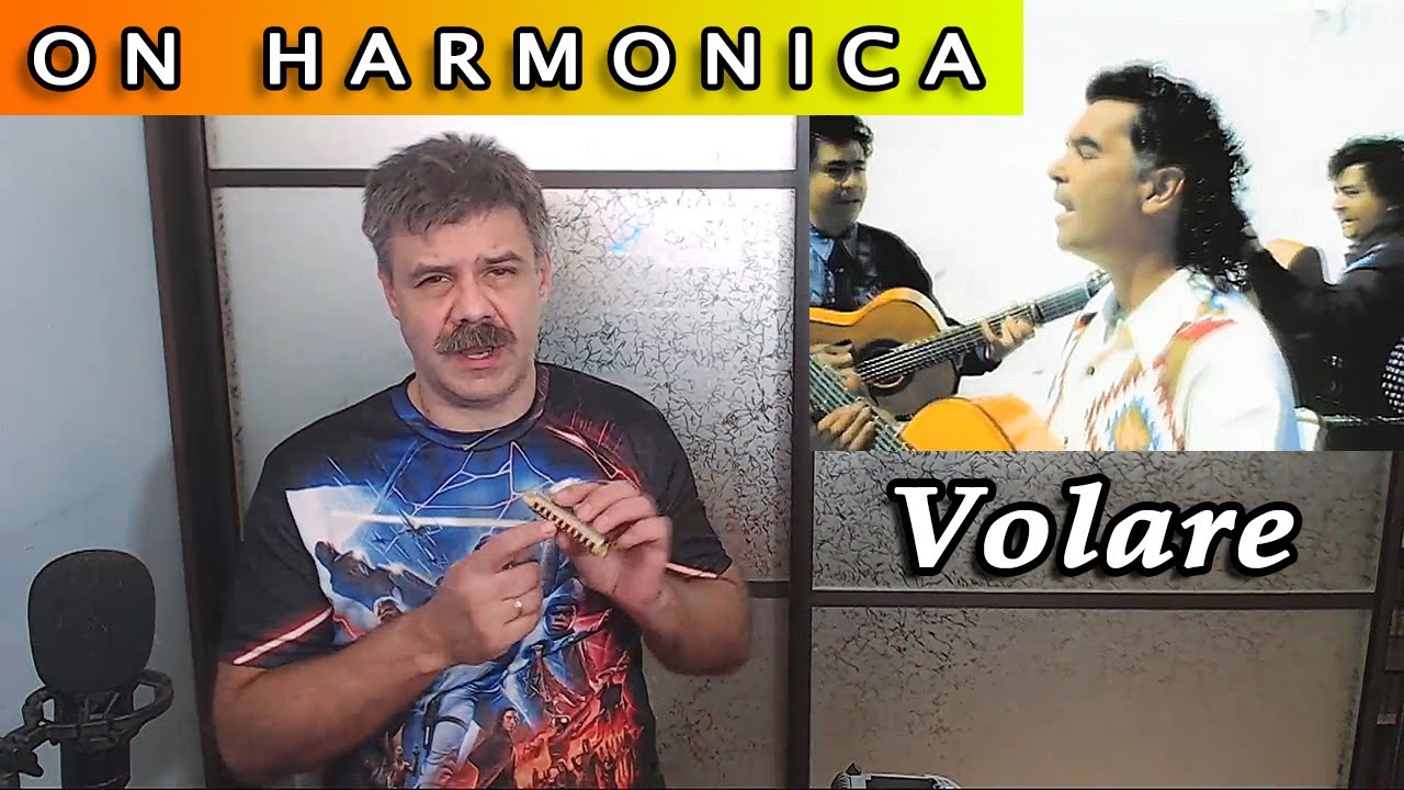 Volare on harmonica