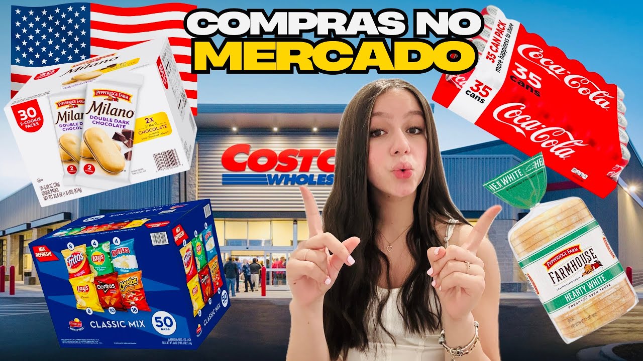 FAZENDO COMPRAS NO MERCADO AMERICANO 🇺🇸