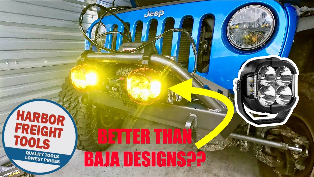 Harbor Freight's Newest Offroad Light!!