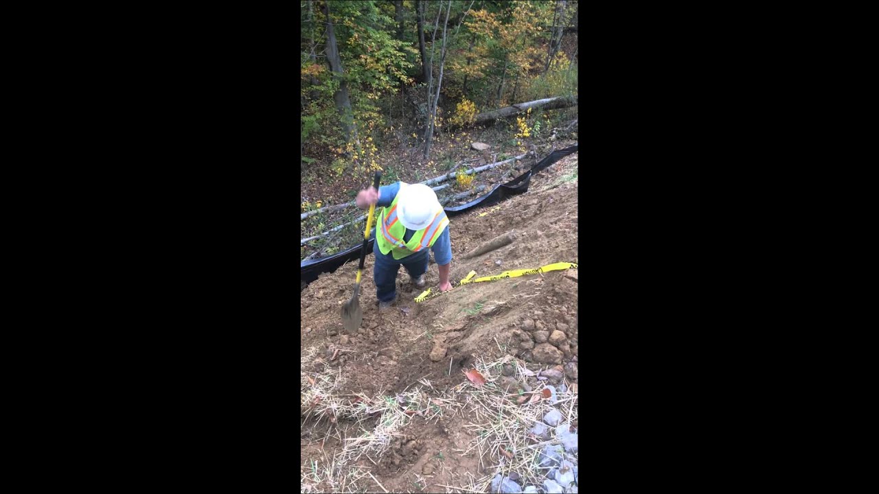 Silt Fence Installation
