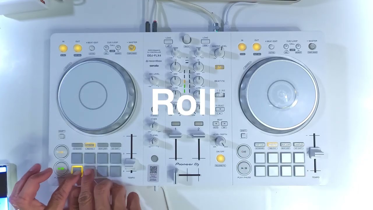 Rekordbox Effects List All Pad FX with the Pioneer DDJ FLX4-W White FX Bank 1 & Bank 2