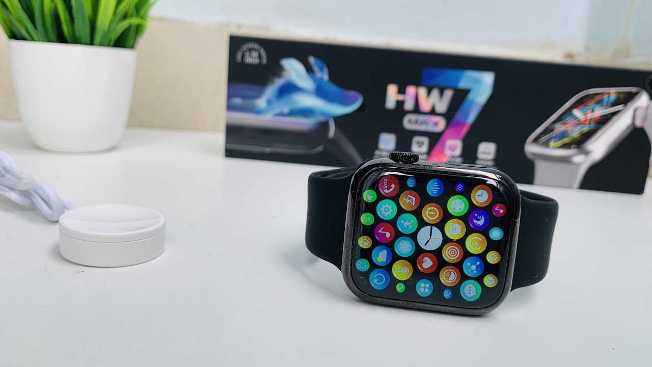 HW7 Max Smartwatch Unboxing & Review..😍💯 | 1.99' EDGE TO EDGE DISPLAY..🔥//HW7 Max Smart Watch..💥
