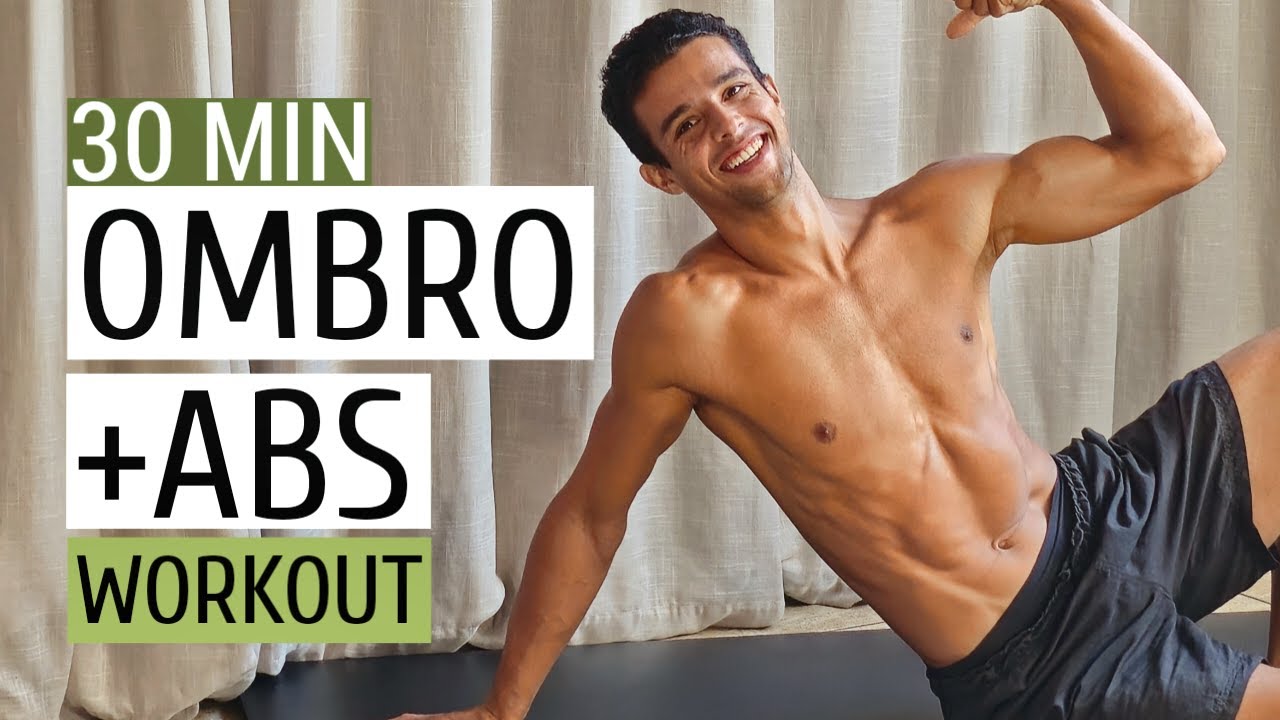 30 MIN Treino de Braços + Abs + Hiit | sem equipamento