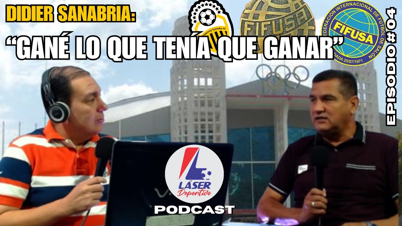 “Si eres de TÁCHIRA, al chocar con CARACAS se pone un EXTRA“  Ft. Didier Sanabria / LÁSER PODCAST #4