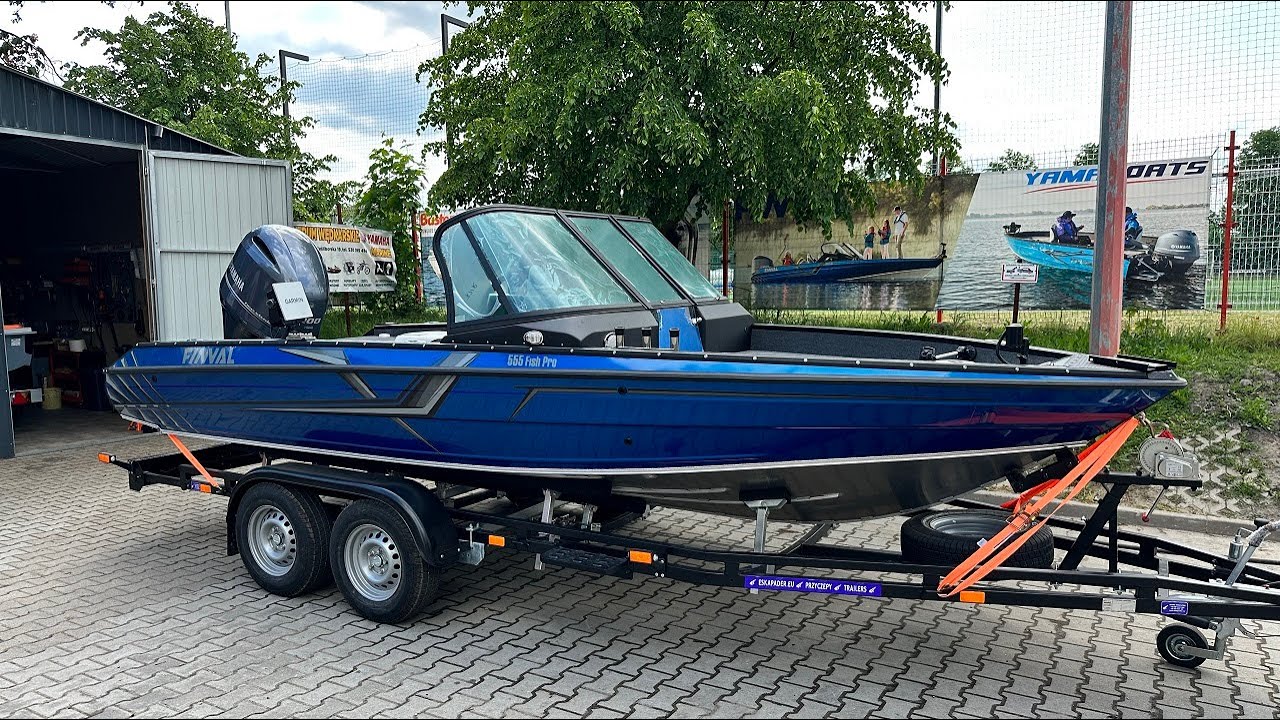 Finval łódź wędkarska 555 FishPro plus Yamaha F200 #łodziewędkarskie #naryby #garmin