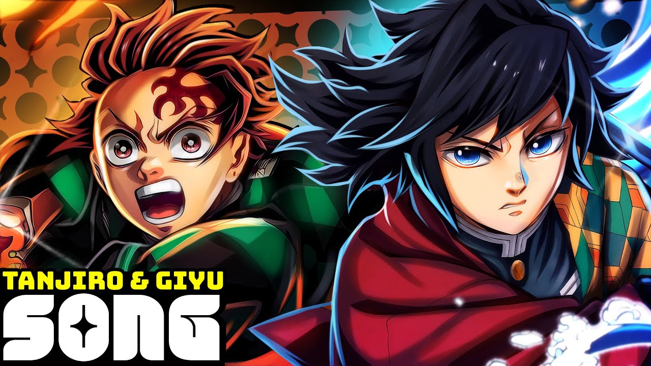 TANJIRO & GIYU RAP SONG ♫ Super Splash Bros - GameboyJones x Shwabadi [Demon Slayer AMV]