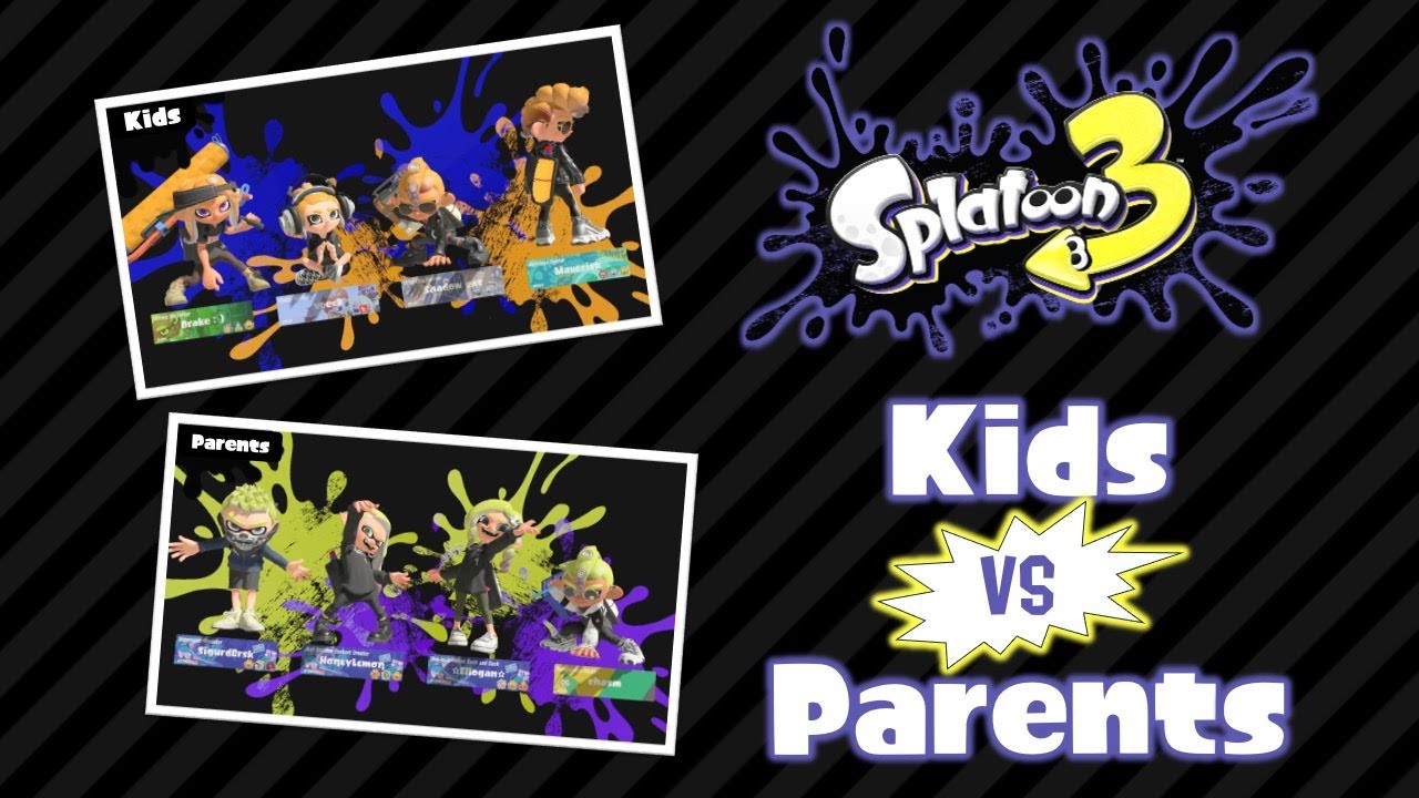 Splatoon 3: Kids vs Parents