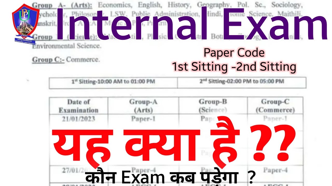 PPU Exam Programme explained 🔥 | PPU pg semester 1 Exam Date/ calendar OUT | Ppu pg sem 1 Internal