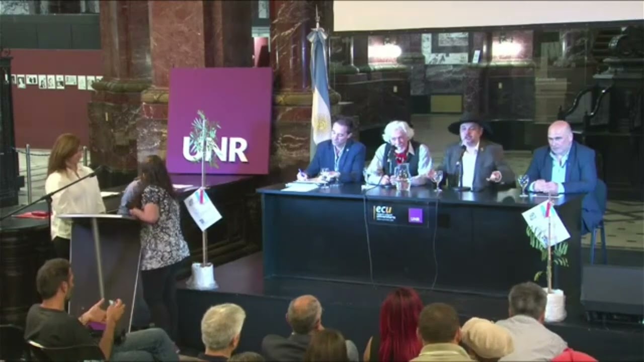 Doctorado Honoris Causa a Orlando Vera Cruz - Universidad Nacional de Rosario