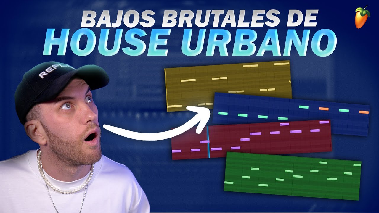 ✔Como HACER BAJOS para HOUSE URBANO en 2023!! FL STUDIO 21!!!💥