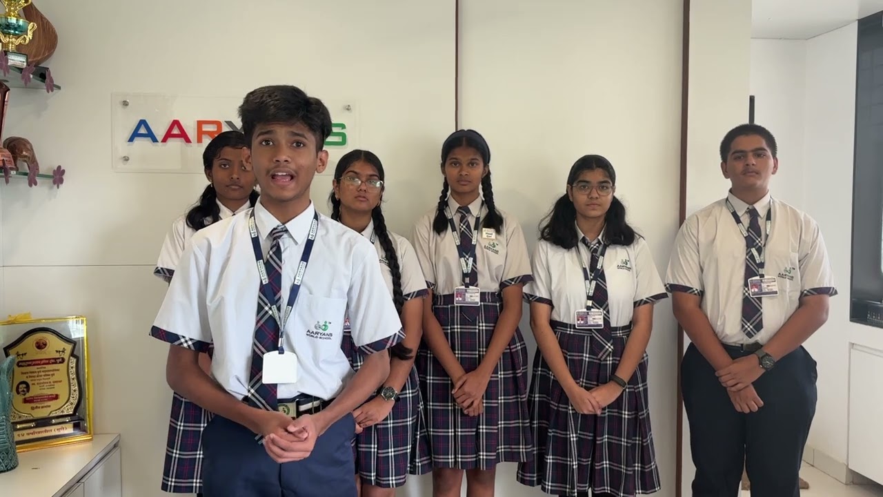 Vikasit Bharat Buildathon - Aaryans World School, Bhilarewadi