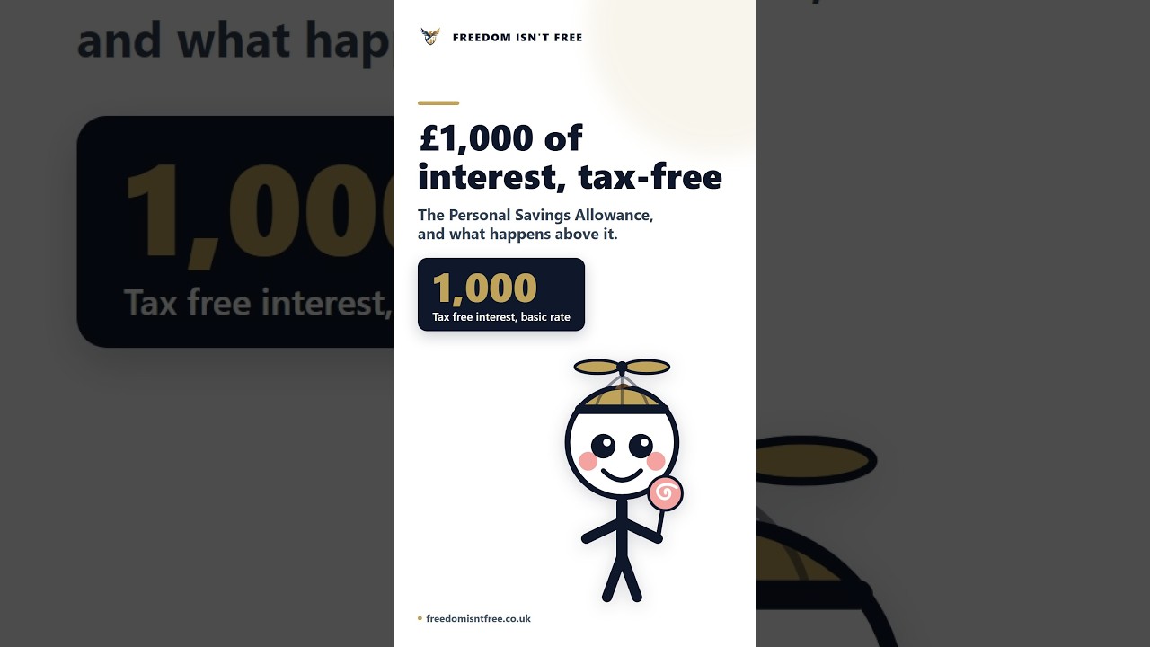 Freddie Freedom and tax free savings interest