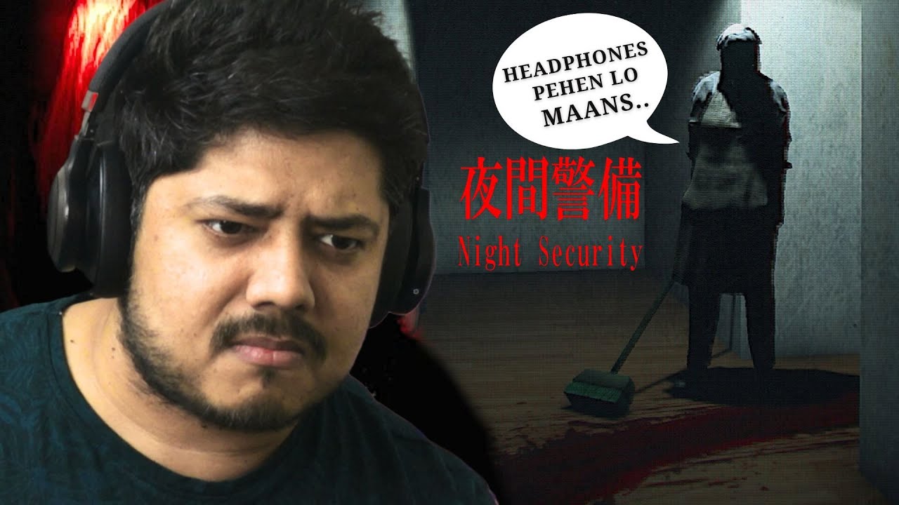 I don't wanna play this HORROR game.. | Night Security | 夜間警備