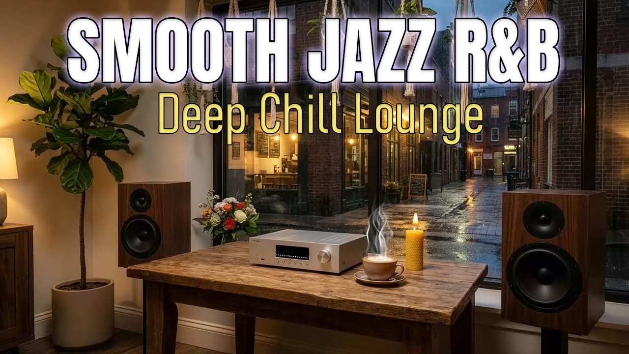 Midnight Smooth Jazz & Soulful R&B 🌙  Deep Chill Lounge for Focus & Relax
