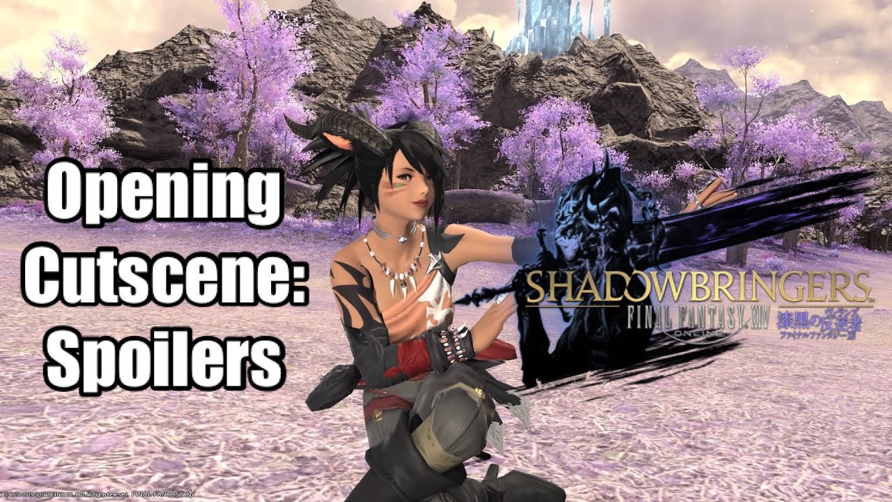 Final Fantasy XIV Shadowbringers Beginning Cutscene