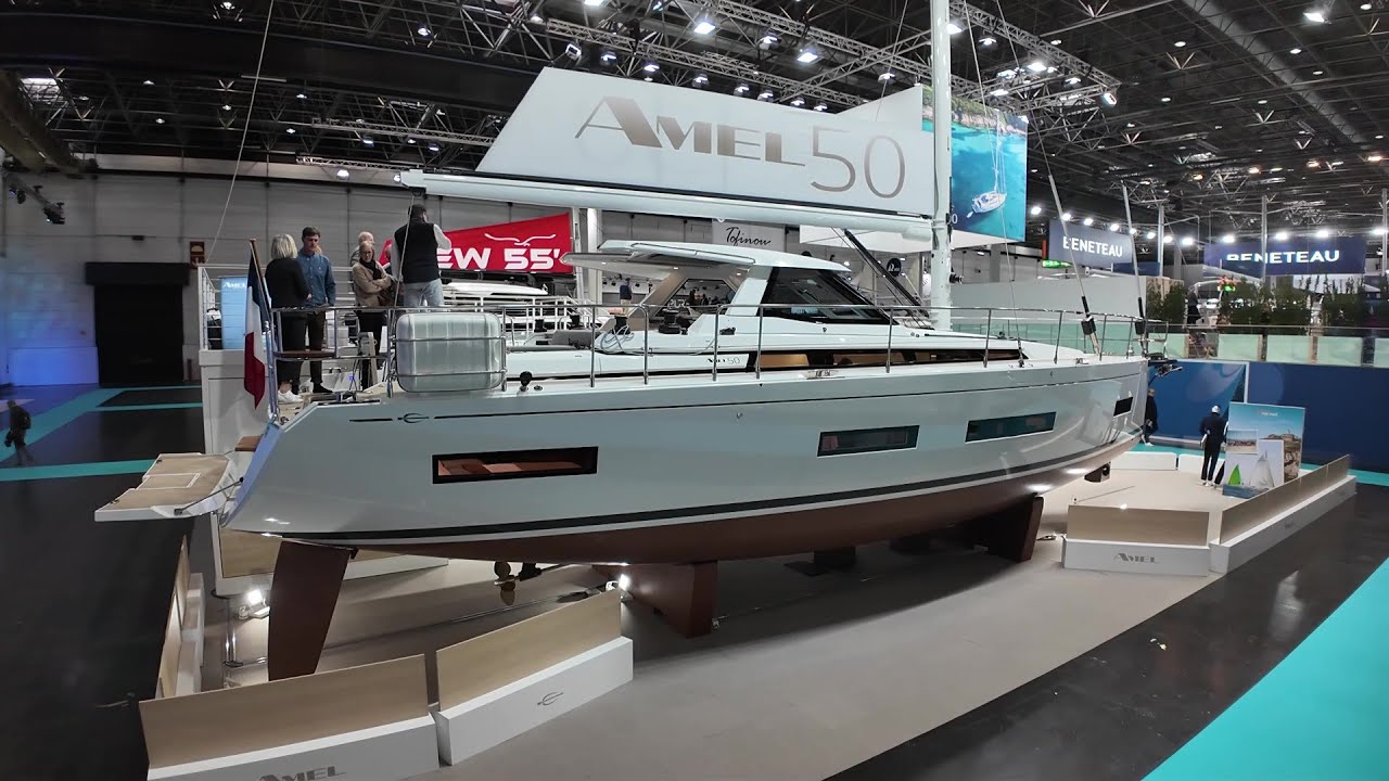 Luxury sailing boat AMEL 50 edition 2025