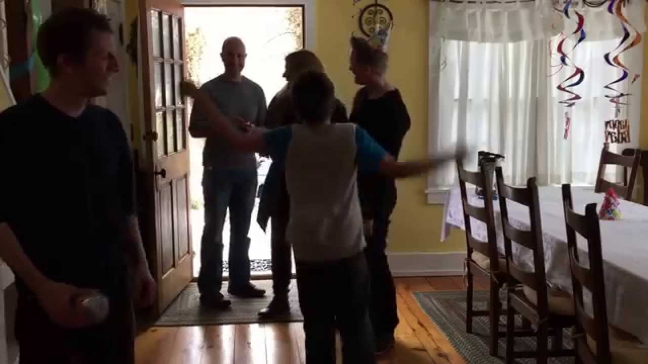 20150314 Roberts Surprise Party Entrance