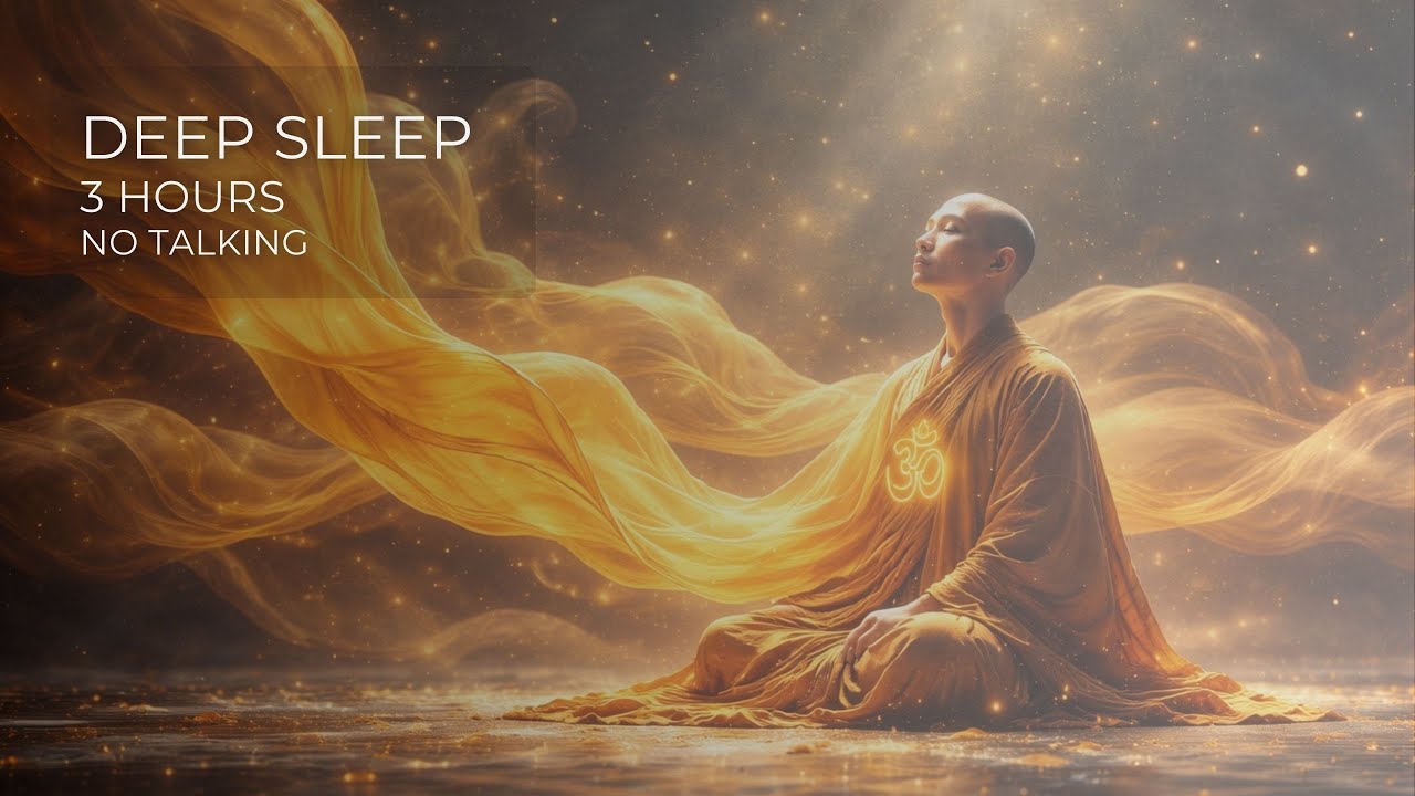 Deep Sleep Music • 3 Hours • Water & Night Crickets • No Talking | Sleep & Relaxation