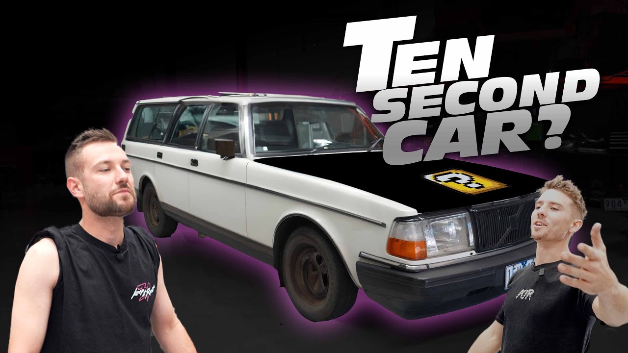 The 2x 13B Rotary Volvo 240 Wagon Drift Build is Here!