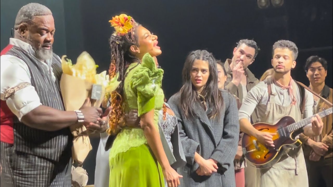 FINAL Hadestown bows for Jordan Fisher, Maia Reficco, Phillip Boykin & Shea Renne