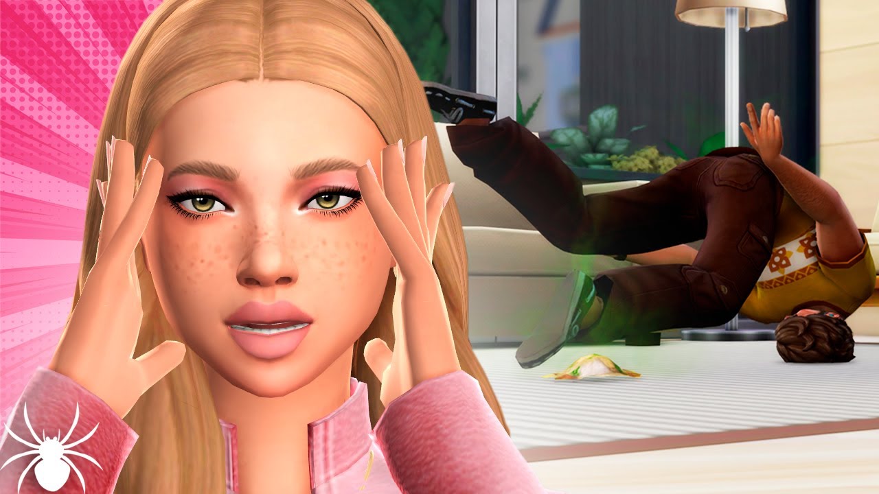ele M0RR3U mas me deu um SUPER GOLPE antes.... | The Sims 4