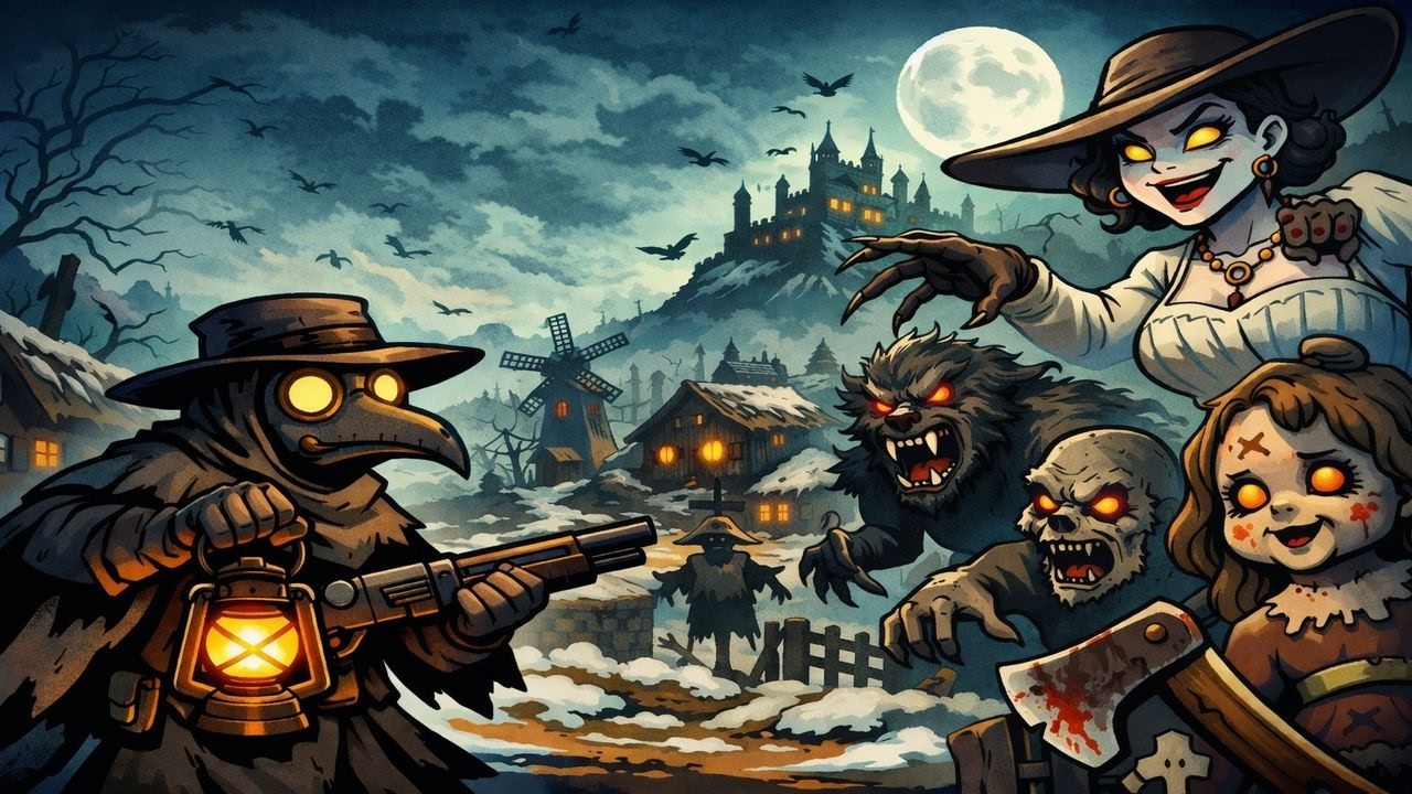 SKLAPAMO CERKU- Resident Evil Village