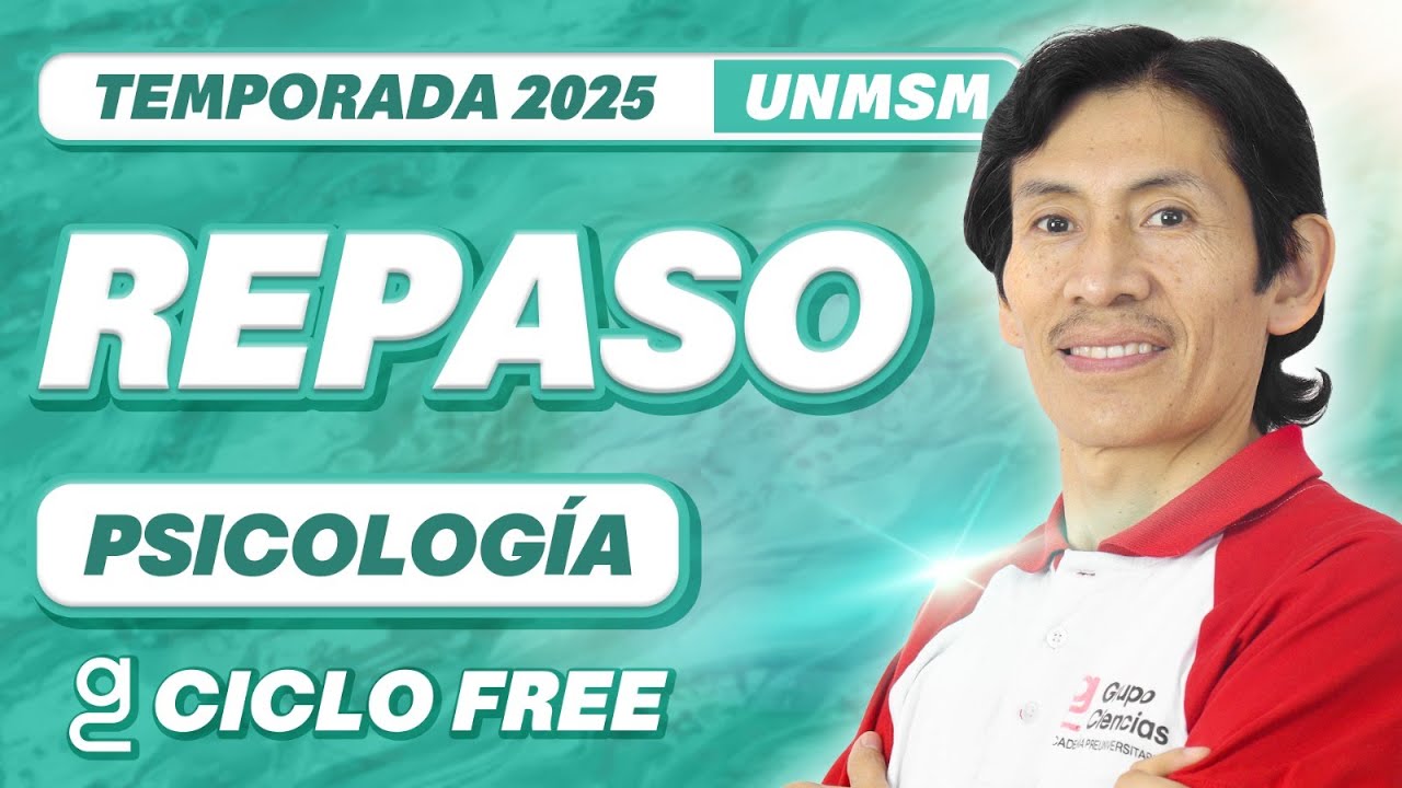REPASO 📚 [PSICOLOG&Iacute;A] - CICLO FREE✨