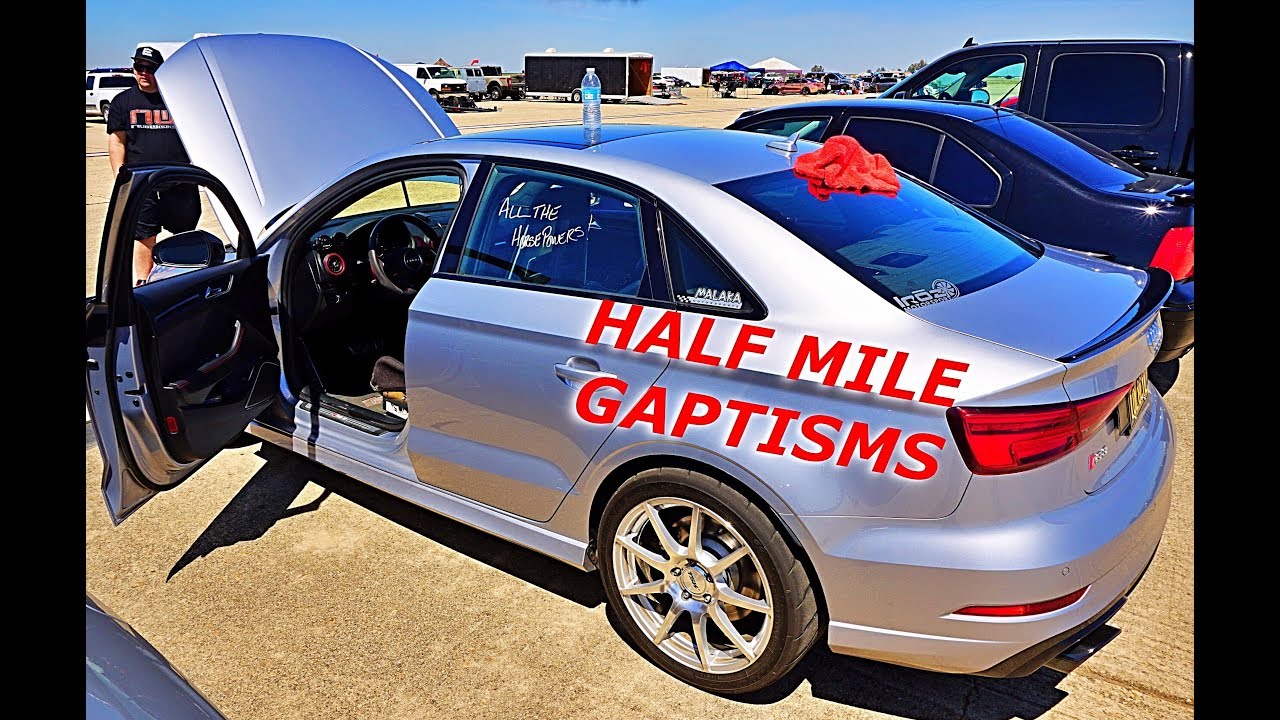 AUDI RS3 GOES HUNTING IN THE HALF MILE