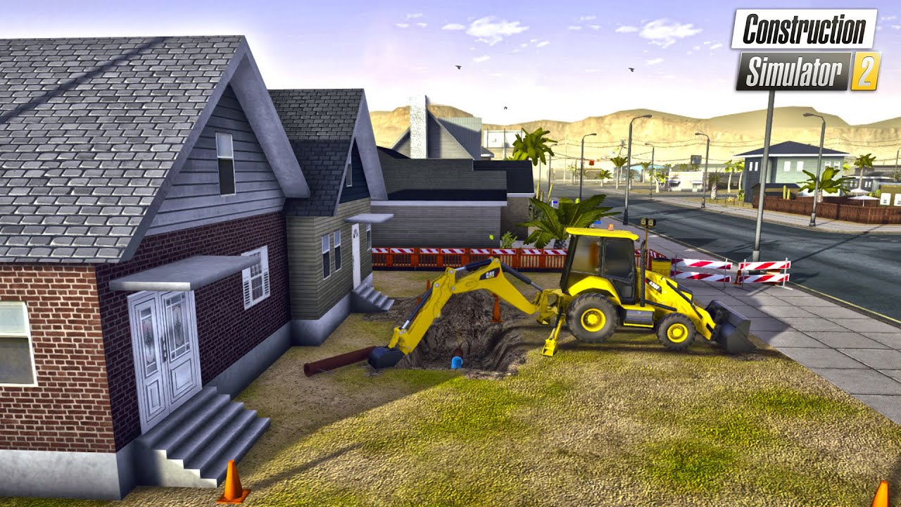 Construction Simulator 2 İlk Oynanış, İlk Görevimizi Tamamlıyoruz