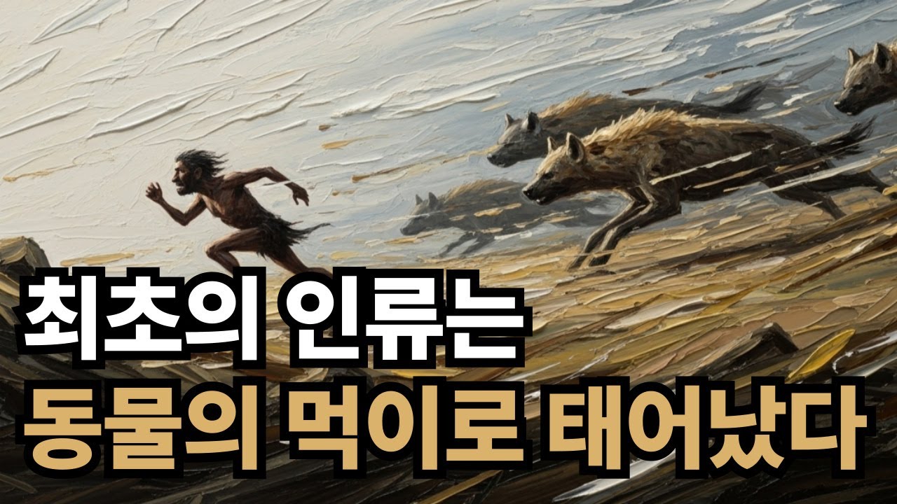 최초의 인류는 동물의 먹이로 태어났다