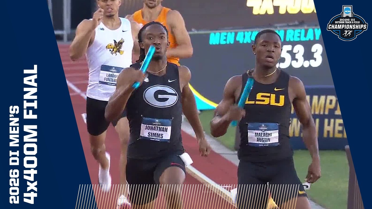 Men's 4x400m final - 2026 NCAA outdoor track and field championships