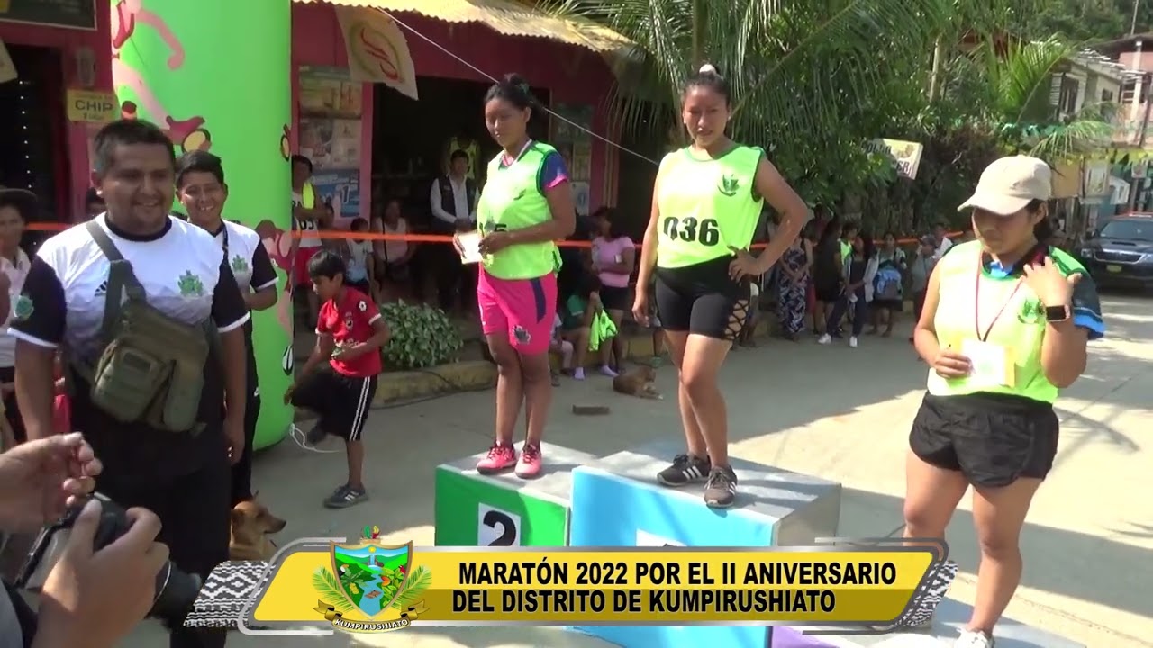 ❄️MARATÓN 2022 POR EL II ANIVERSARIO DEL DISTRITO DE KUMPIRUSHIATO