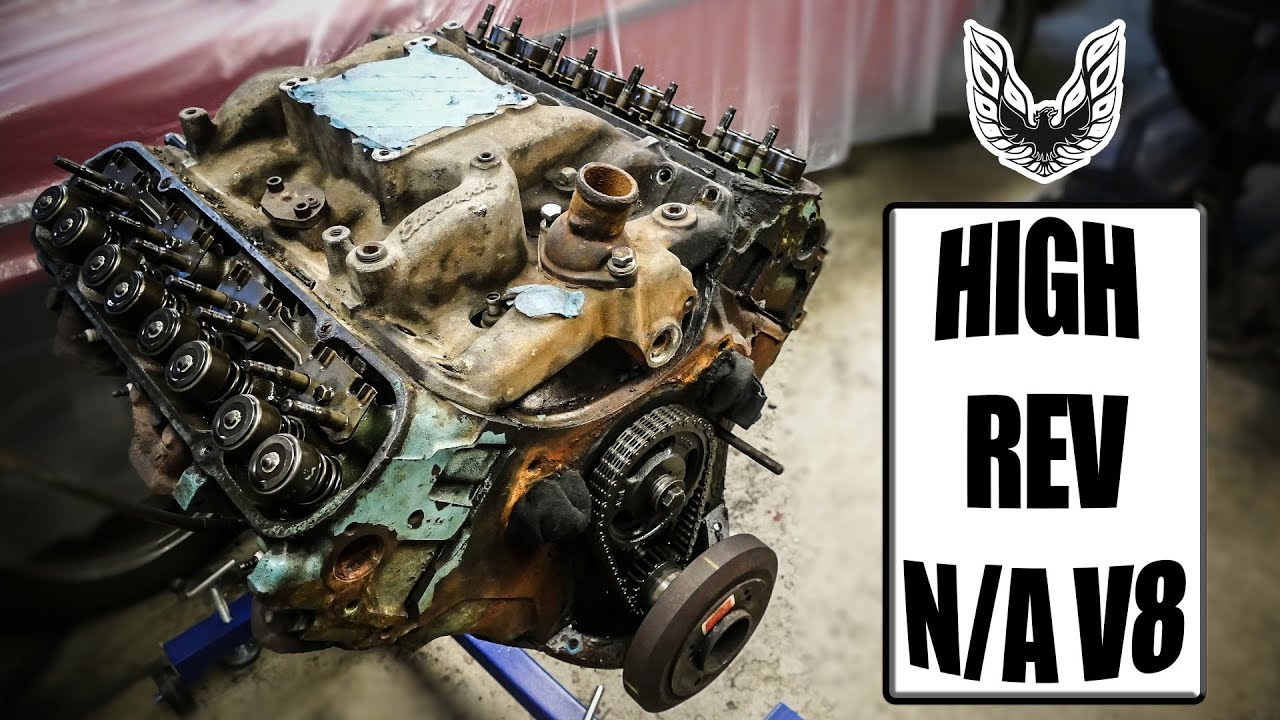 INTAKE & HEADS REMOVAL! Pontiac 350 Engine Build Part 1