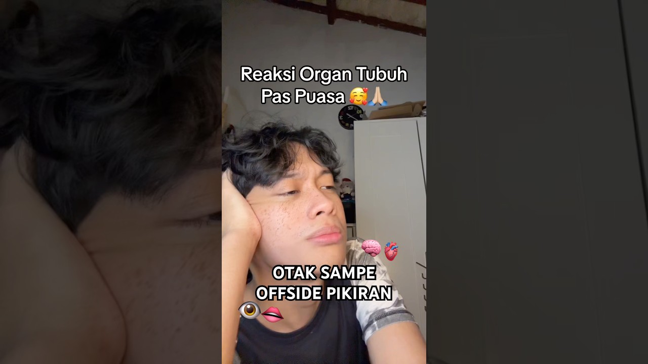 Itulah alasan dibalik kelemasan diri kita, karna masing-masing organ tubuhnya rusuh sendiri 🥰🙏🏼🫀