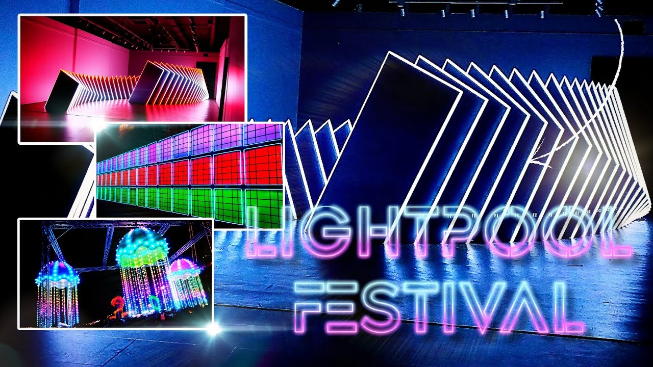 Lightpool Festival Blackpool 2025: A MESMIRISING! Night Of Colour & Vibrancy During Autumn Season!