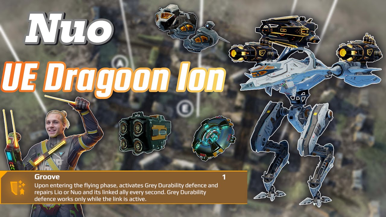 Nuo - UE Dragoon Ion | Ultimate Setup | War Robots