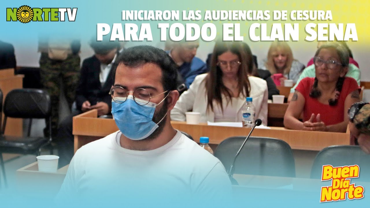 Clima tenso pero sin incidentes en la audiencia de cesura del caso Sena