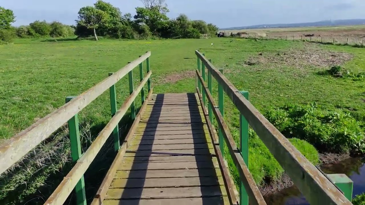 4K Highlighted Walk from the Old Quay at Parkgate to the Harp Inn. Neston, Wirral. 5/5/22.